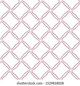 Seamless vector pattern in geometric ornamental style