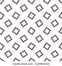 Seamless vector pattern in geometric ornamental style