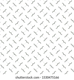 Seamless vector pattern in geometric ornamental style