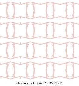 Seamless vector pattern in geometric ornamental style