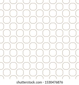 Seamless vector pattern in geometric ornamental style