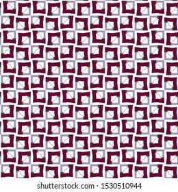 Seamless vector pattern in geometric ornamental style