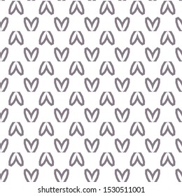 Seamless vector pattern in geometric ornamental style