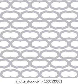 Seamless vector pattern in geometric ornamental style