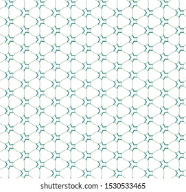 Seamless vector pattern in geometric ornamental style