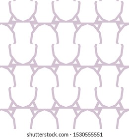 Seamless vector pattern in geometric ornamental style