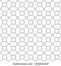 Seamless vector pattern in geometric ornamental style