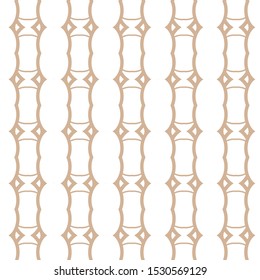 Seamless vector pattern in geometric ornamental style