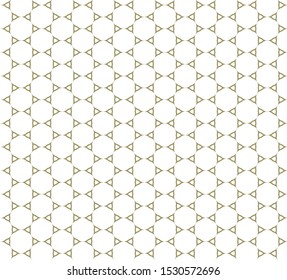Seamless vector pattern in geometric ornamental style