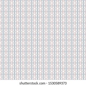 Seamless vector pattern in geometric ornamental style