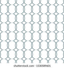 Seamless vector pattern in geometric ornamental style