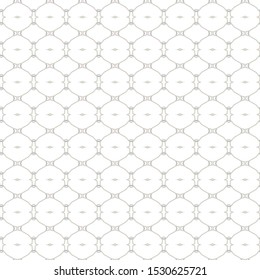 Seamless vector pattern in geometric ornamental style