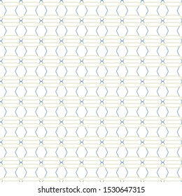Seamless vector pattern in geometric ornamental style