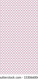 Seamless vector pattern in geometric ornamental style