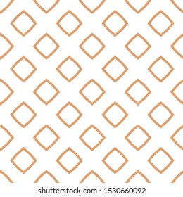 Seamless vector pattern in geometric ornamental style
