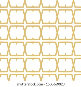 Seamless vector pattern in geometric ornamental style
