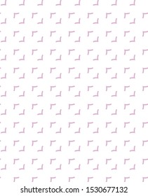 Seamless vector pattern in geometric ornamental style