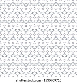 Seamless vector pattern in geometric ornamental style