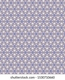 Seamless vector pattern in geometric ornamental style