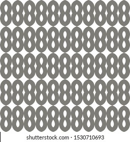 Seamless vector pattern in geometric ornamental style