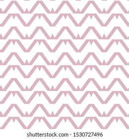 Seamless vector pattern in geometric ornamental style