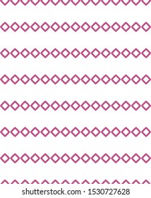 Seamless vector pattern in geometric ornamental style