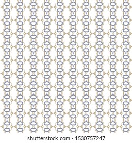 Seamless vector pattern in geometric ornamental style