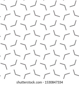 Seamless vector pattern in geometric ornamental style