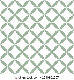 Seamless vector pattern in geometric ornamental style