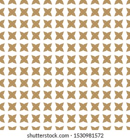 Seamless vector pattern in geometric ornamental style
