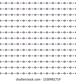 Seamless vector pattern in geometric ornamental style