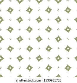 Seamless vector pattern in geometric ornamental style