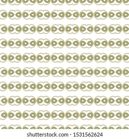 Seamless vector pattern in geometric ornamental style