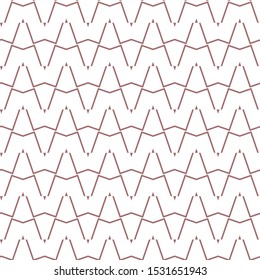 Seamless vector pattern in geometric ornamental style