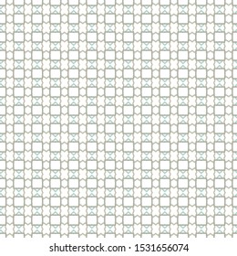 Seamless vector pattern in geometric ornamental style