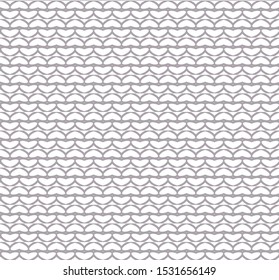 Seamless vector pattern in geometric ornamental style