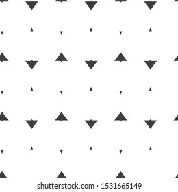 Seamless vector pattern in geometric ornamental style