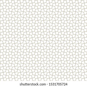 Seamless vector pattern in geometric ornamental style