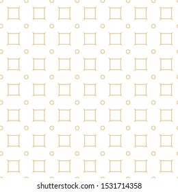 Seamless vector pattern in geometric ornamental style
