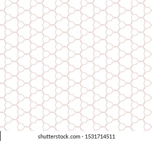 Seamless vector pattern in geometric ornamental style