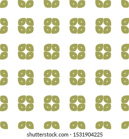 Seamless vector pattern in geometric ornamental style