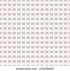Seamless vector pattern in geometric ornamental style