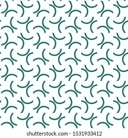 Seamless vector pattern in geometric ornamental style