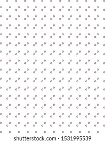 Seamless vector pattern in geometric ornamental style
