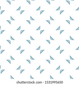 Seamless vector pattern in geometric ornamental style
