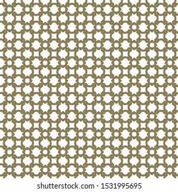Seamless vector pattern in geometric ornamental style