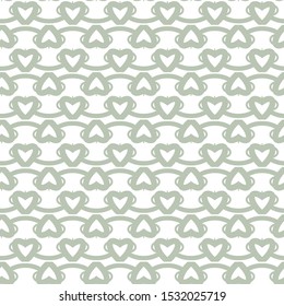 Seamless vector pattern in geometric ornamental style