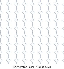 Seamless vector pattern in geometric ornamental style
