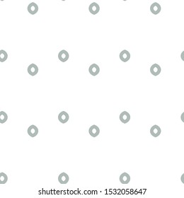 Seamless vector pattern in geometric ornamental style