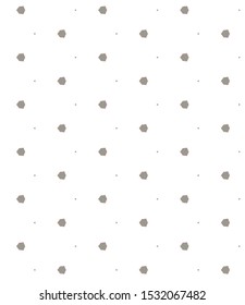 Seamless vector pattern in geometric ornamental style